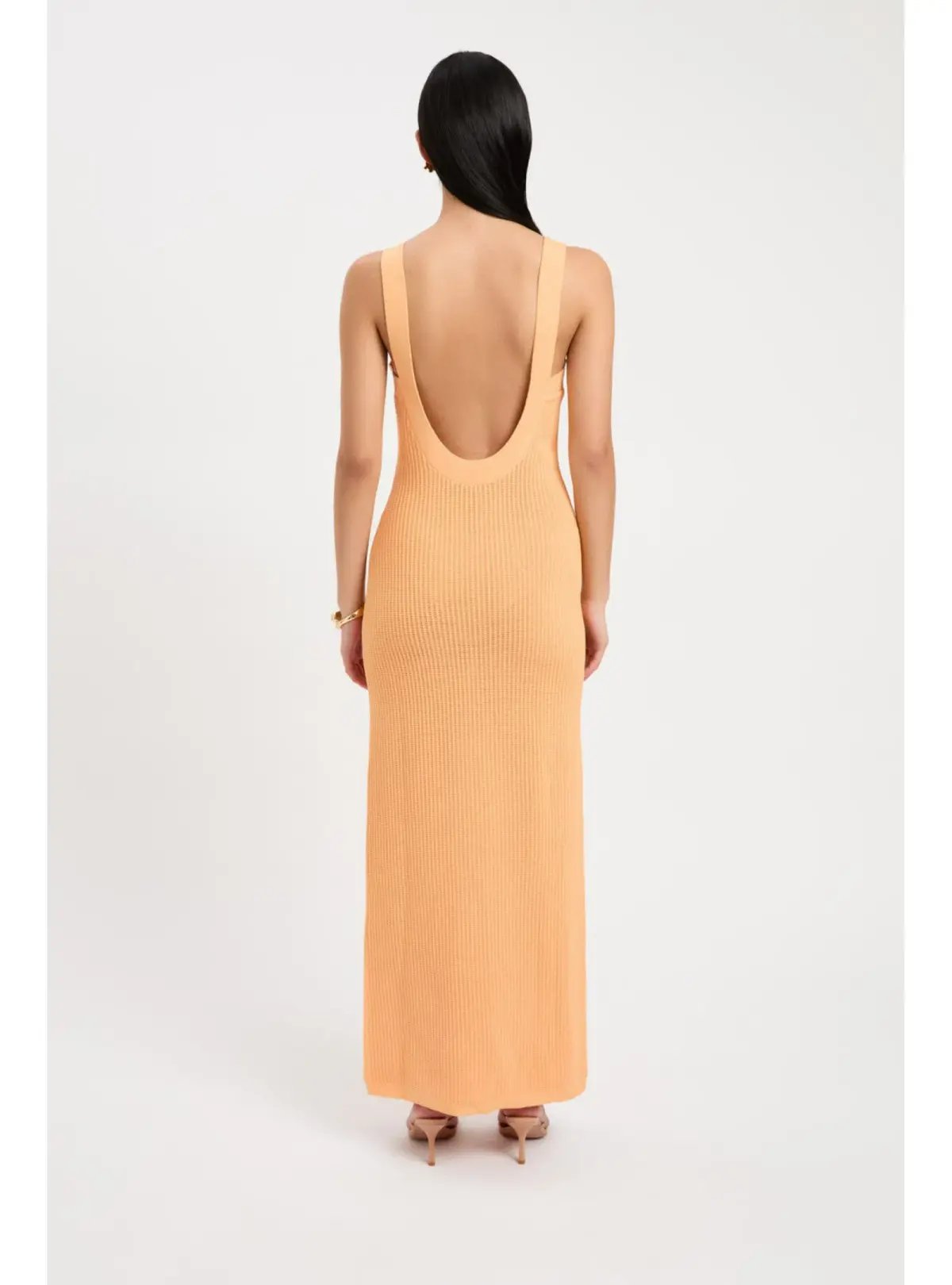 Kookai Cairo Maxi Dress in Light Mango Size AU 8 photo 2