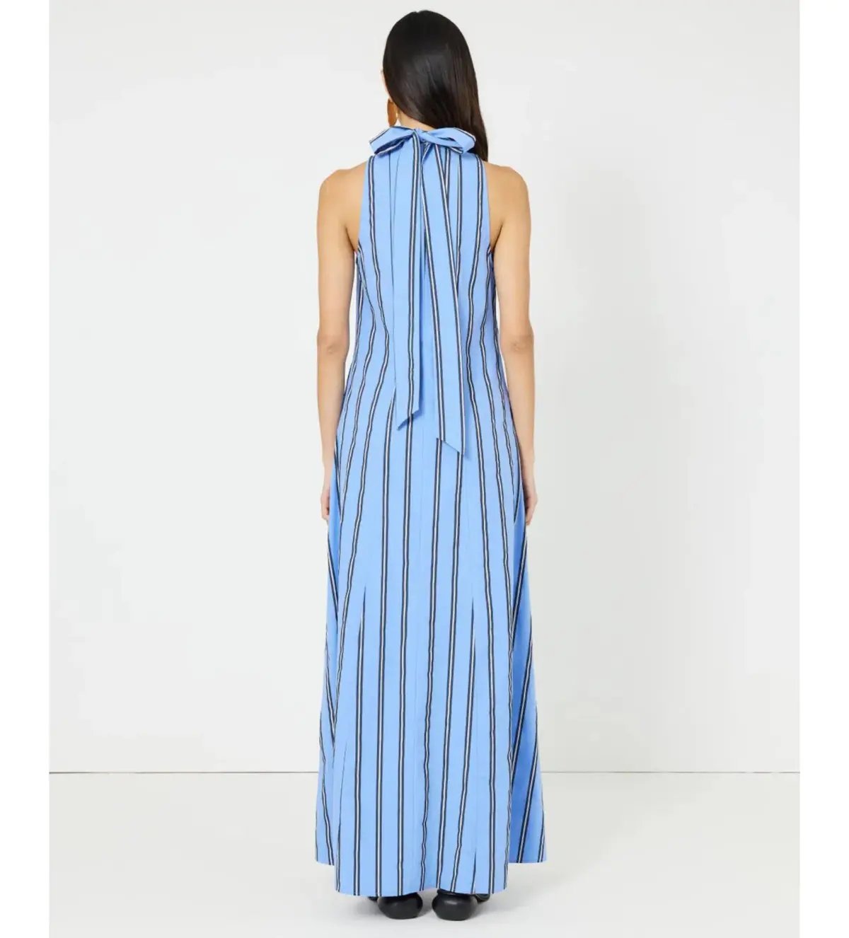 Camilla And Marc Maxi Dress Atoll Stripe Size 12 photo 8