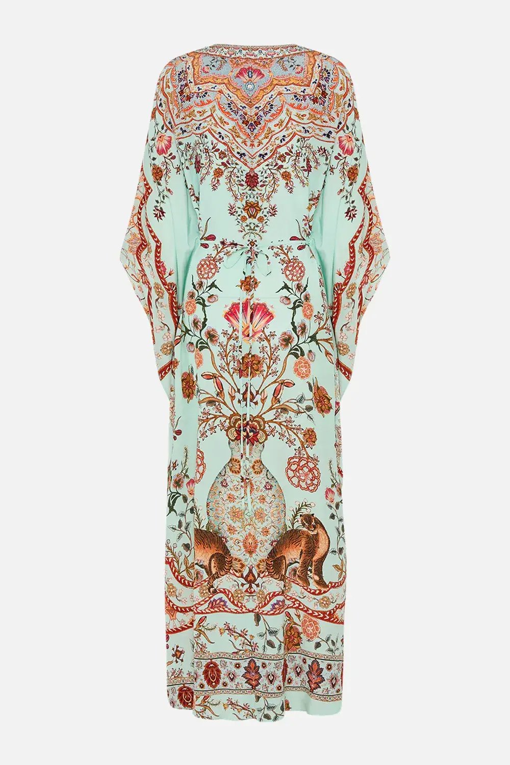 Camilla Weaving Worlds Gathered Waist Kaftan Floral One Size photo 6