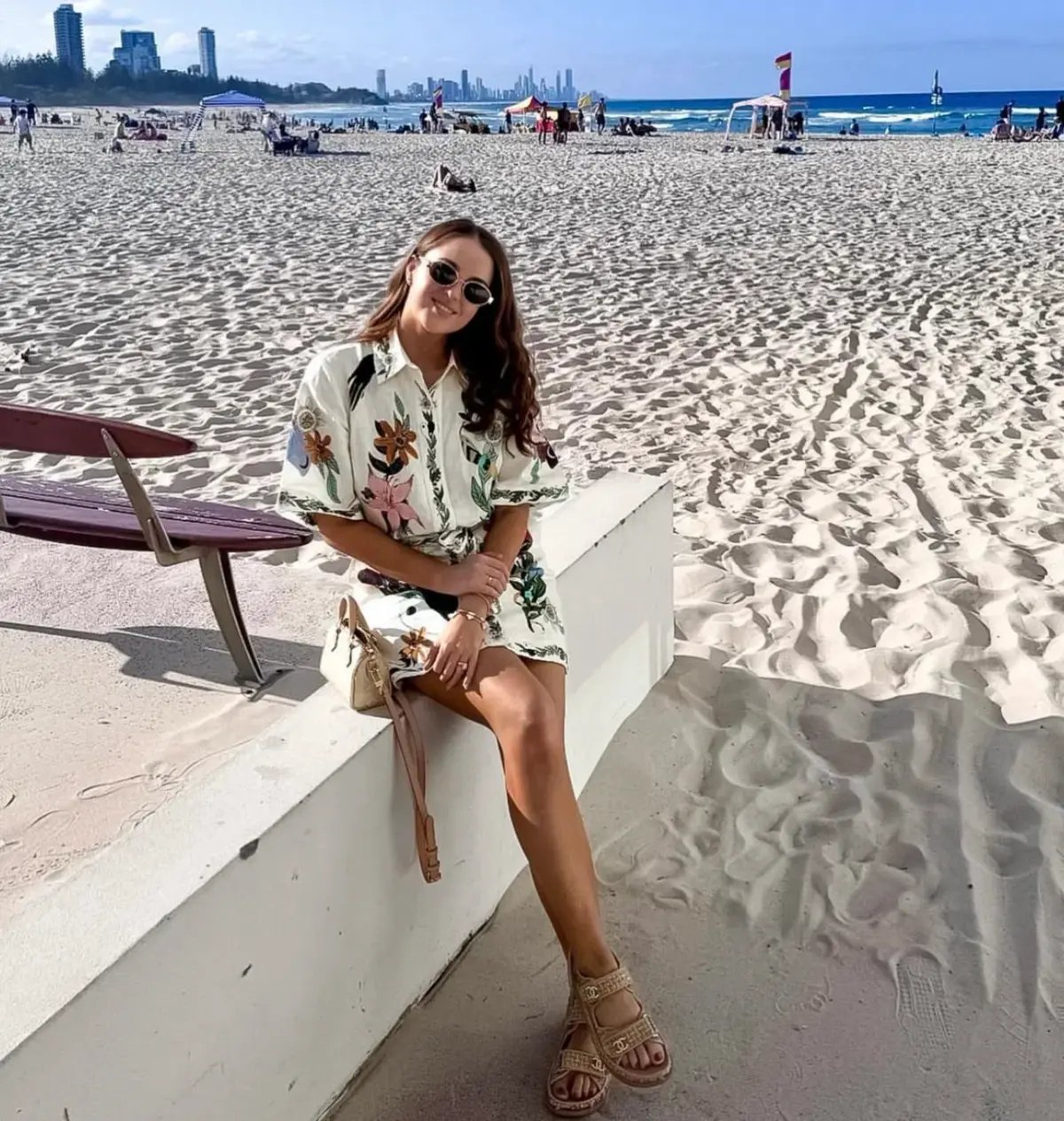 Alemais Meagan Mini Dress Print Size 10 photo 4