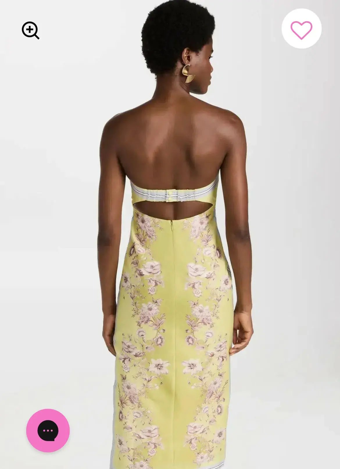 Alemais Marion bodice dress midi length photo 3