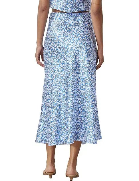 Bec & Bridge Alizee Midi Skirt Blue Size 10 / M photo 4