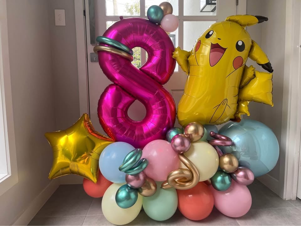 Balloon garlands, helium balloons and backdrop hire. BRISBANE. photo 8