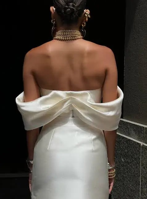 Khirzad Femme Nina Corset & Nina Tulum Mini Skirt Set Ivory White Size AU 8 photo 3