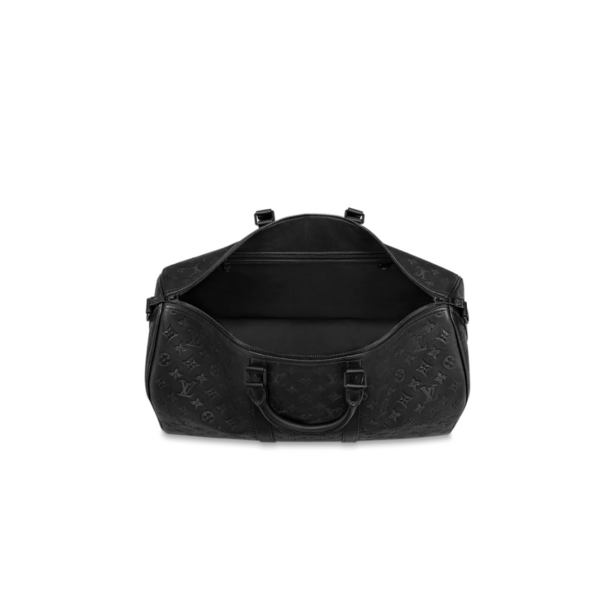 Louis Vuitton Black Keepall BandouliÈre Duffle photo 2