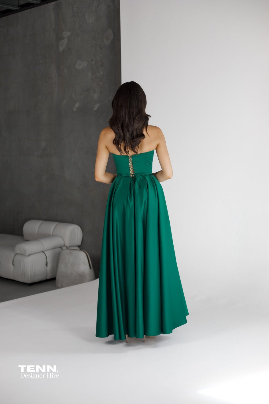 Lia Stublla Alessia Gown - Emerald photo 3