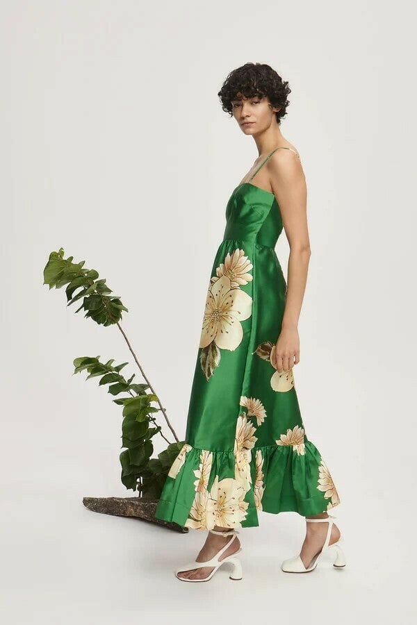 Alemais Sage Midi Dress photo 3