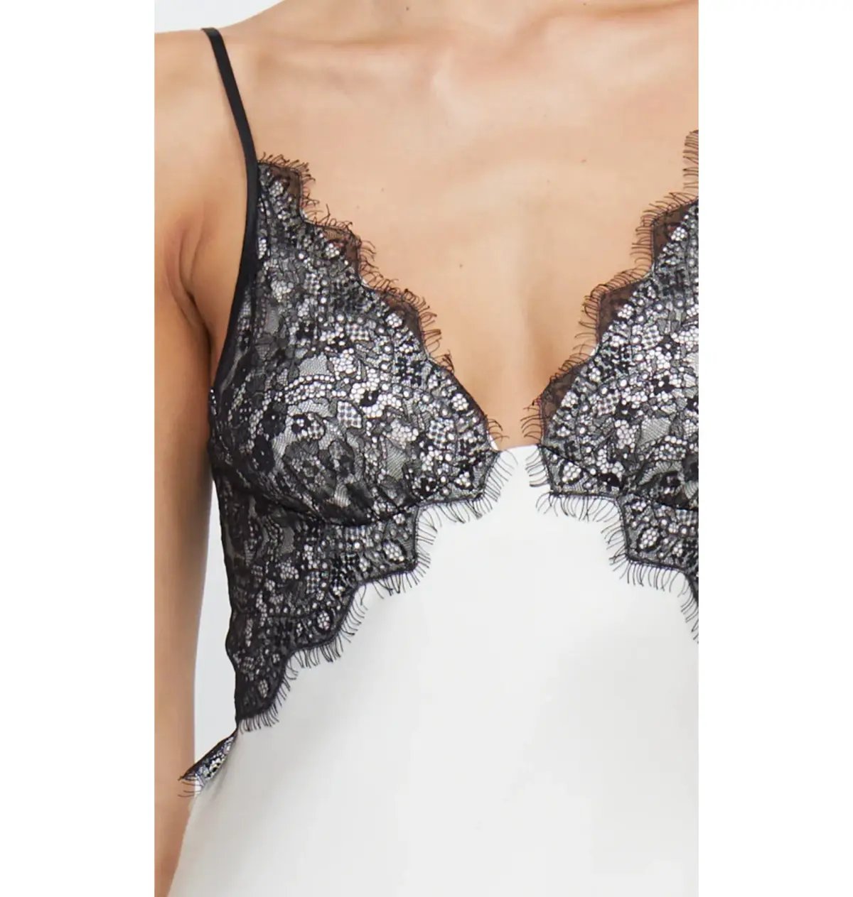 Bec & Bridge Emery Lace Maxi Dress Ivory/Black Size AU 12 photo 3