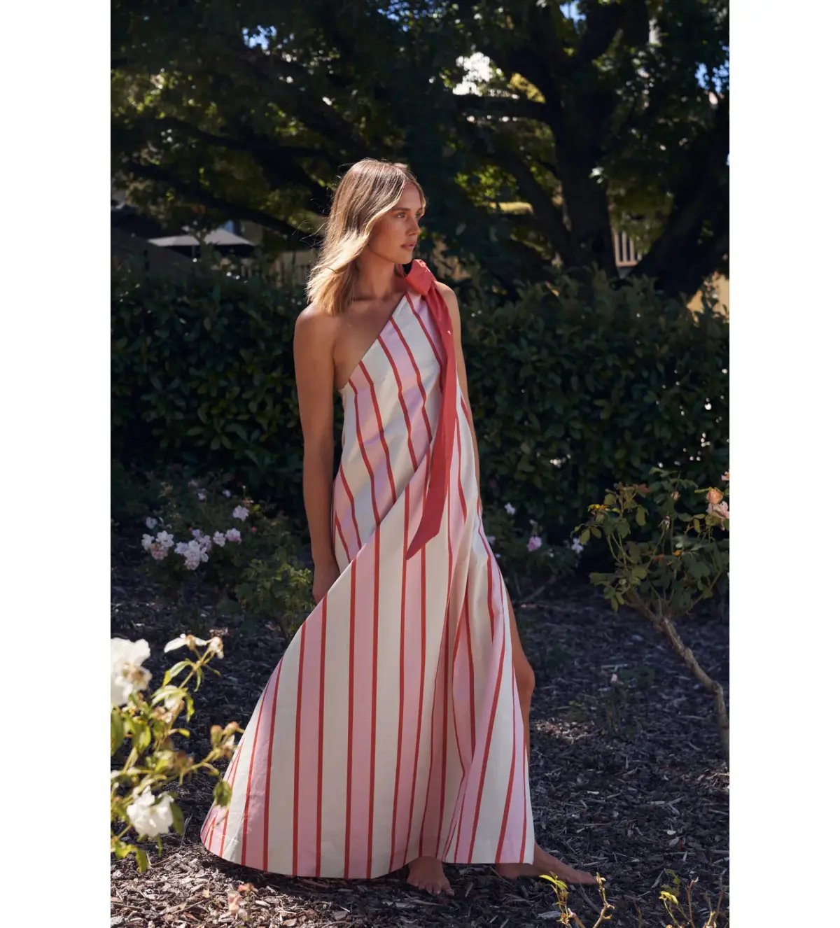Aston Studio Mila Maxi Dress in Hana Stripe Size 12 photo 2