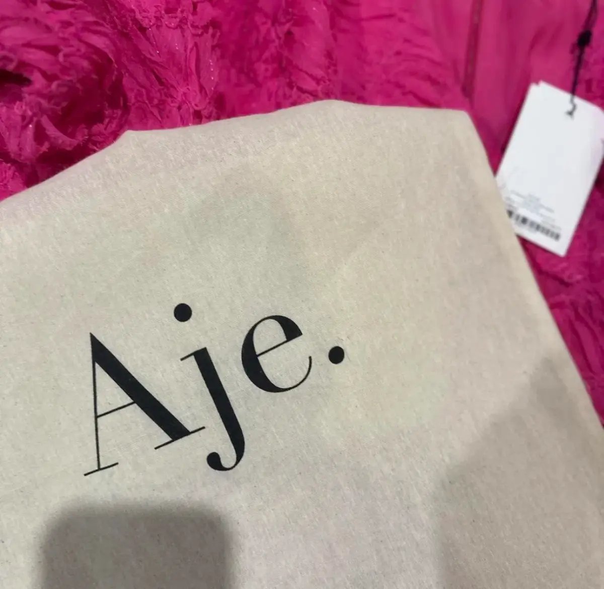 Aje Florential Mini Swing Dress in Azalea Pink Size 16 photo 6