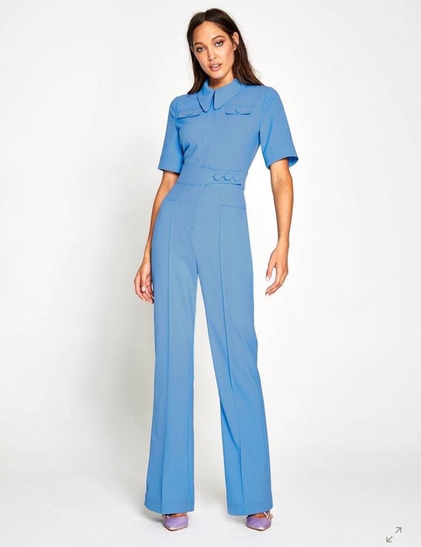 Alice McCall Little Journey Jumpsuit in curulean  size 8 photo 4