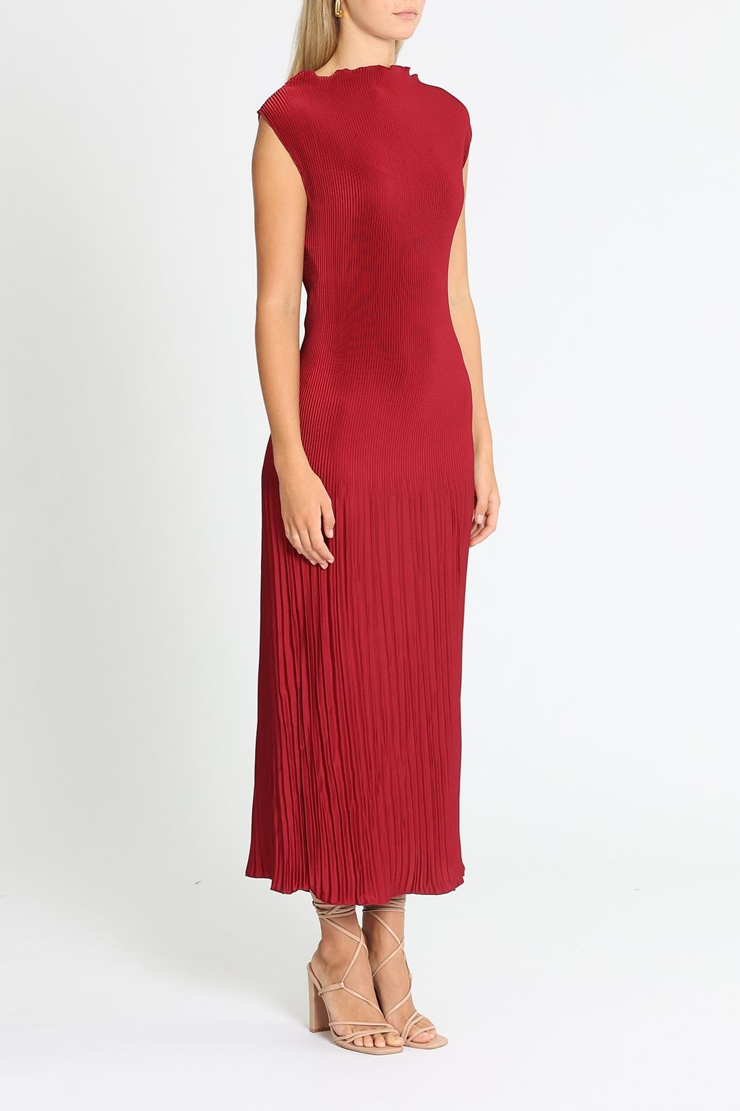 Soiree Moss Gown - Ruby photo 2