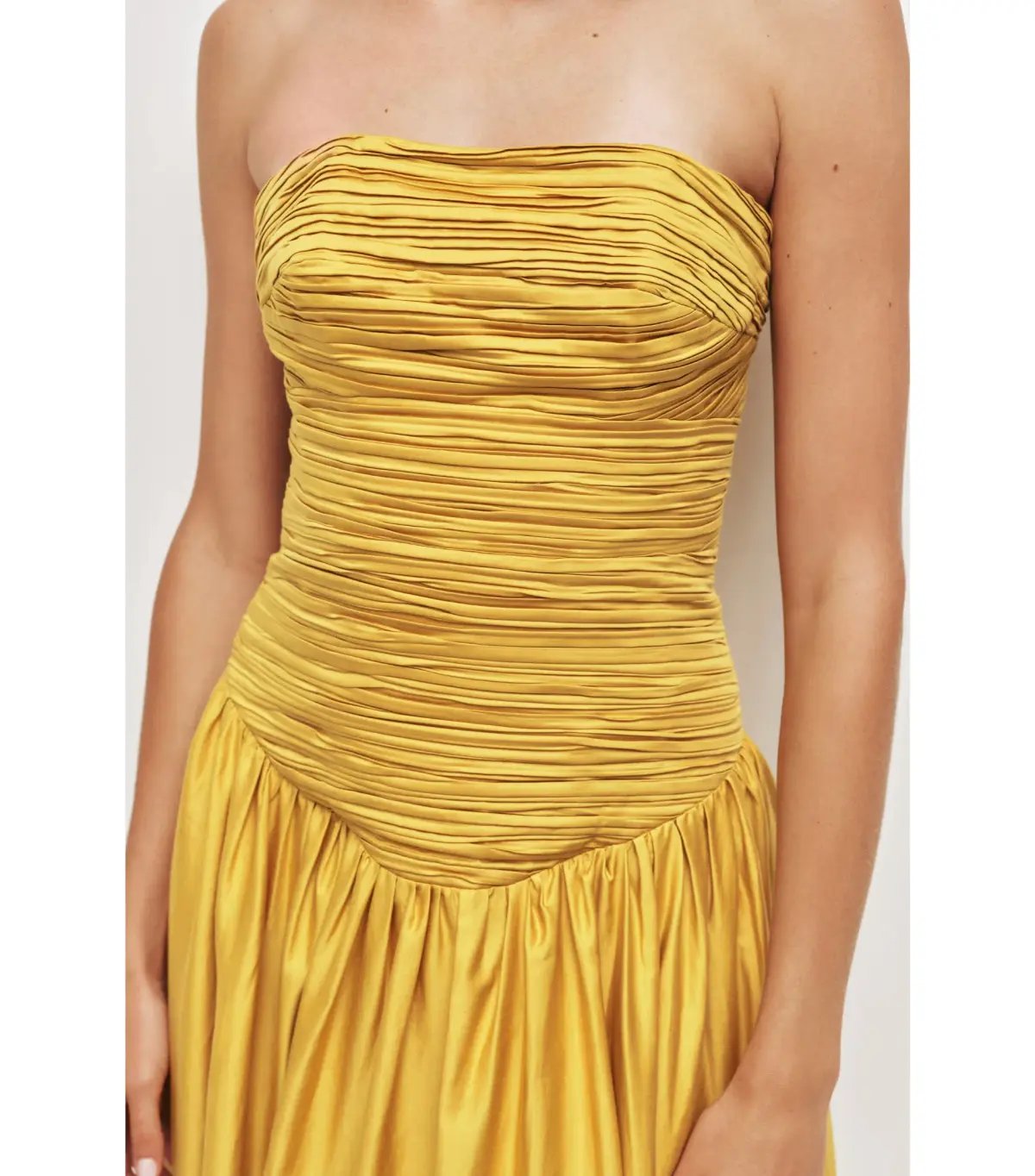 Aje Marigold Midi Dress in Chartreuse Size AU 10 photo 3