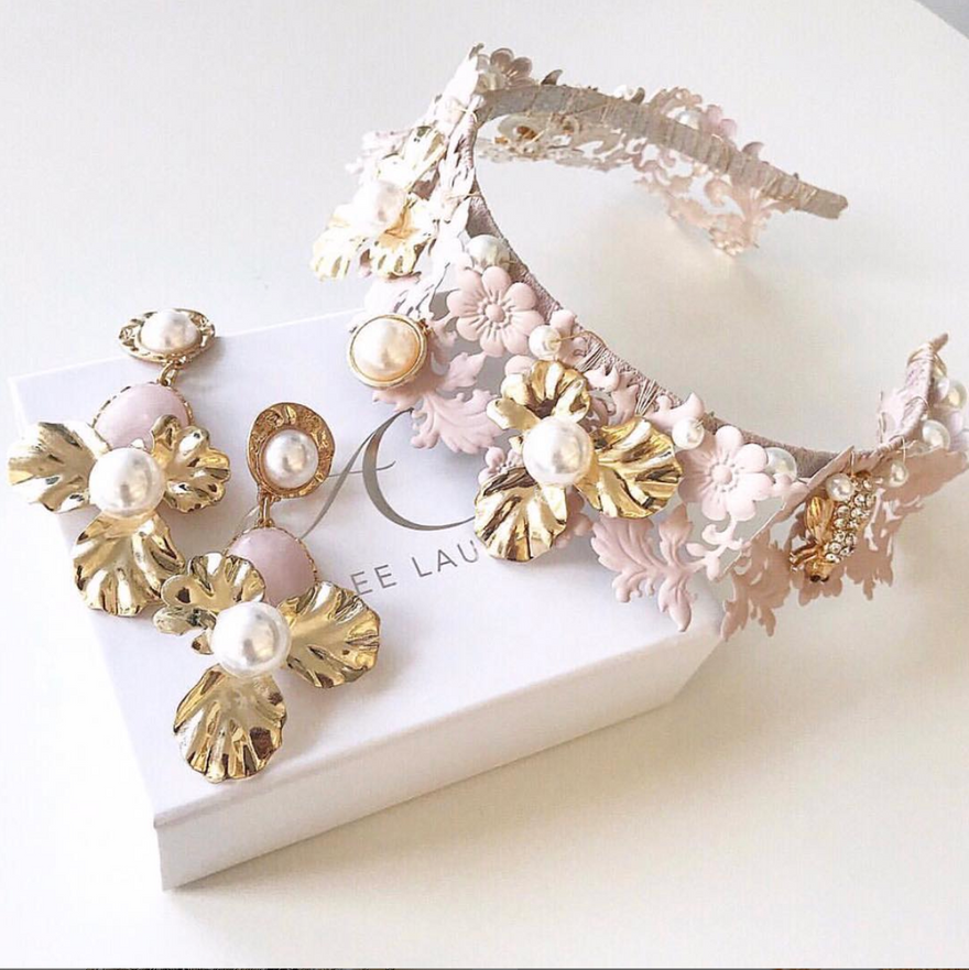 Ashlee Lauren Pink Zariah Crown photo 2