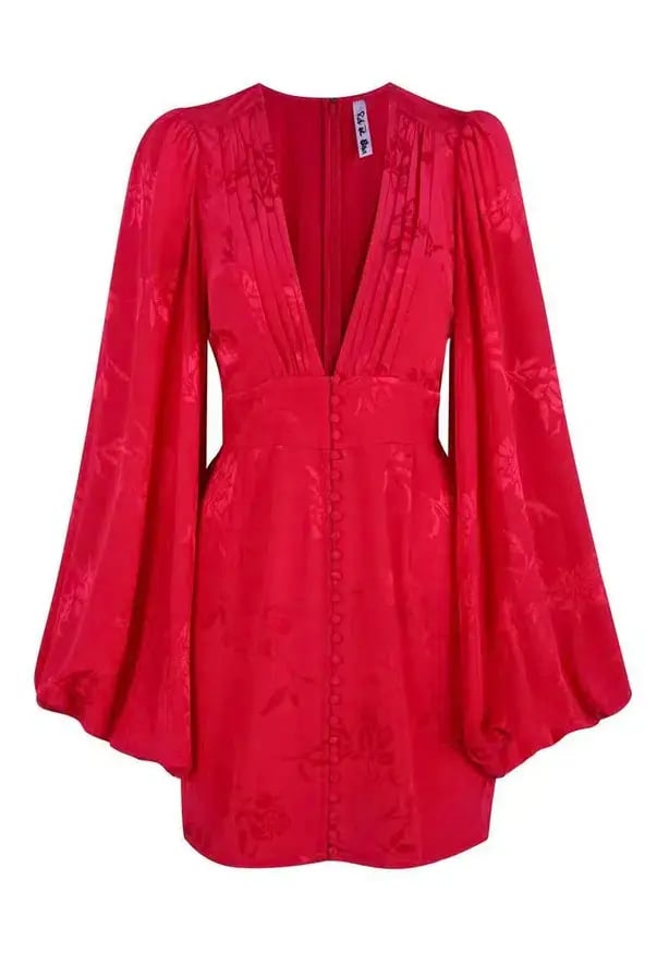 Rat & Boa Isabella MIni Dress Red Size S / AU 8 photo 4