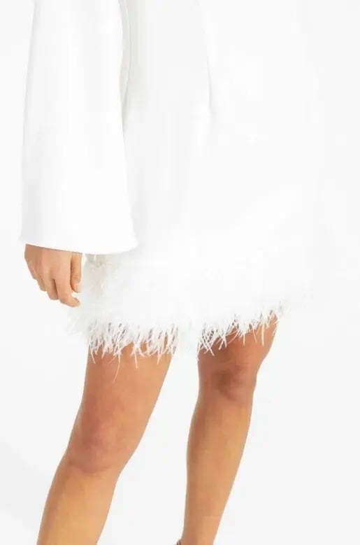 Elliatt Aniyah Dress White Size 10 photo 5