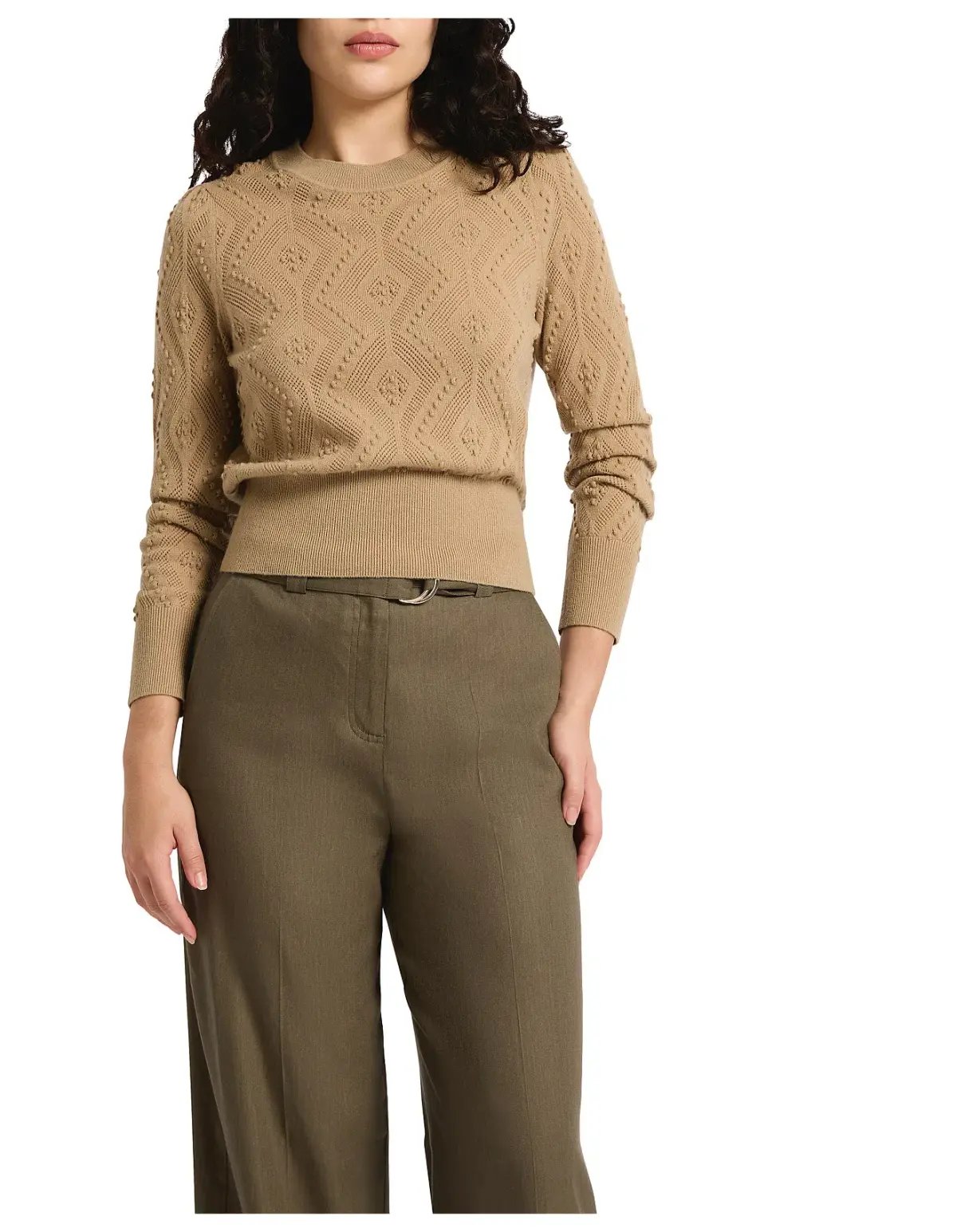 Marcs Can't  Wait To Be Merino Knit Brown Size 10/M photo 2