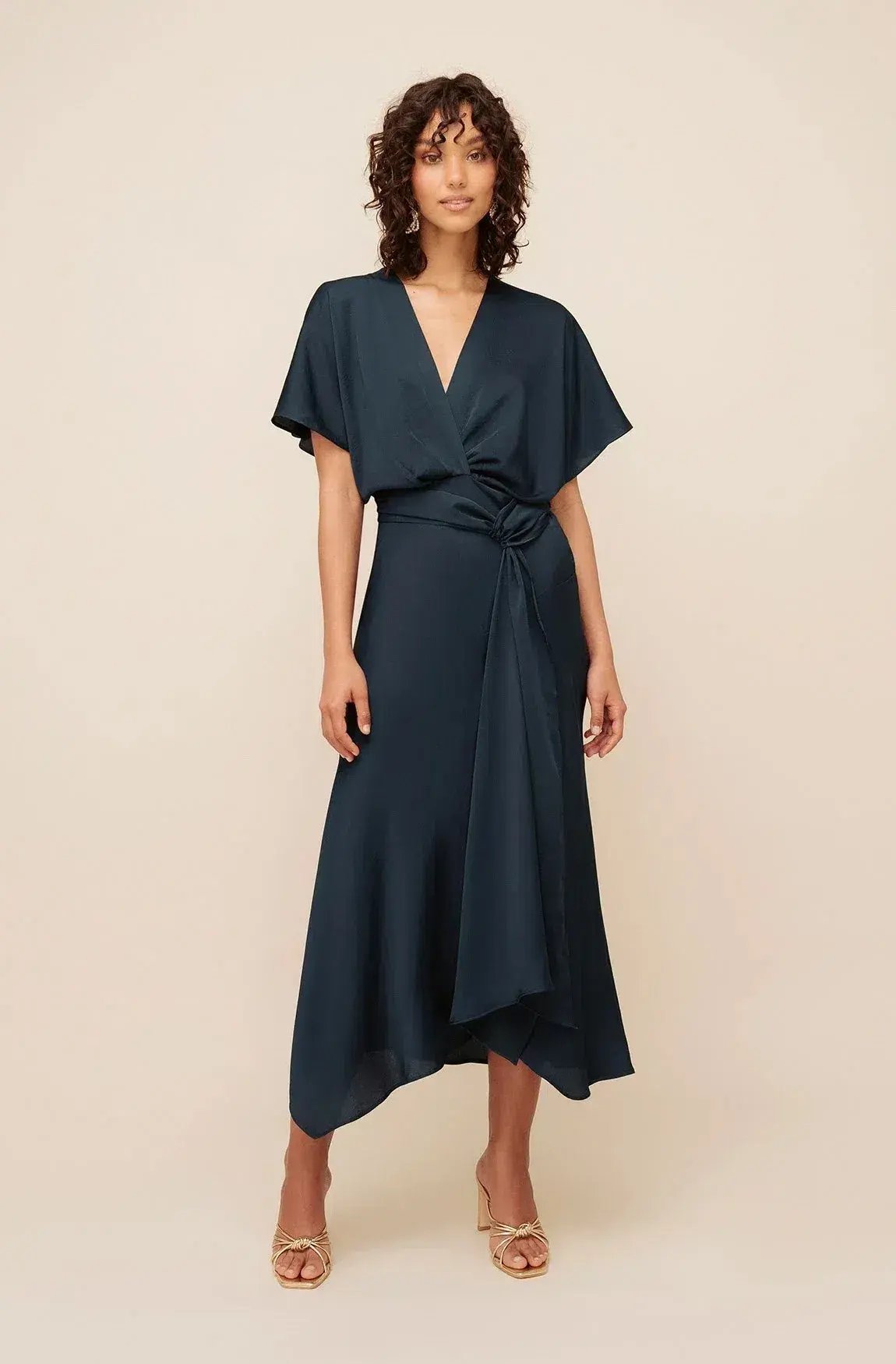 Sheike Wonderland Maxi Dress in Peacock Size 16 photo 2