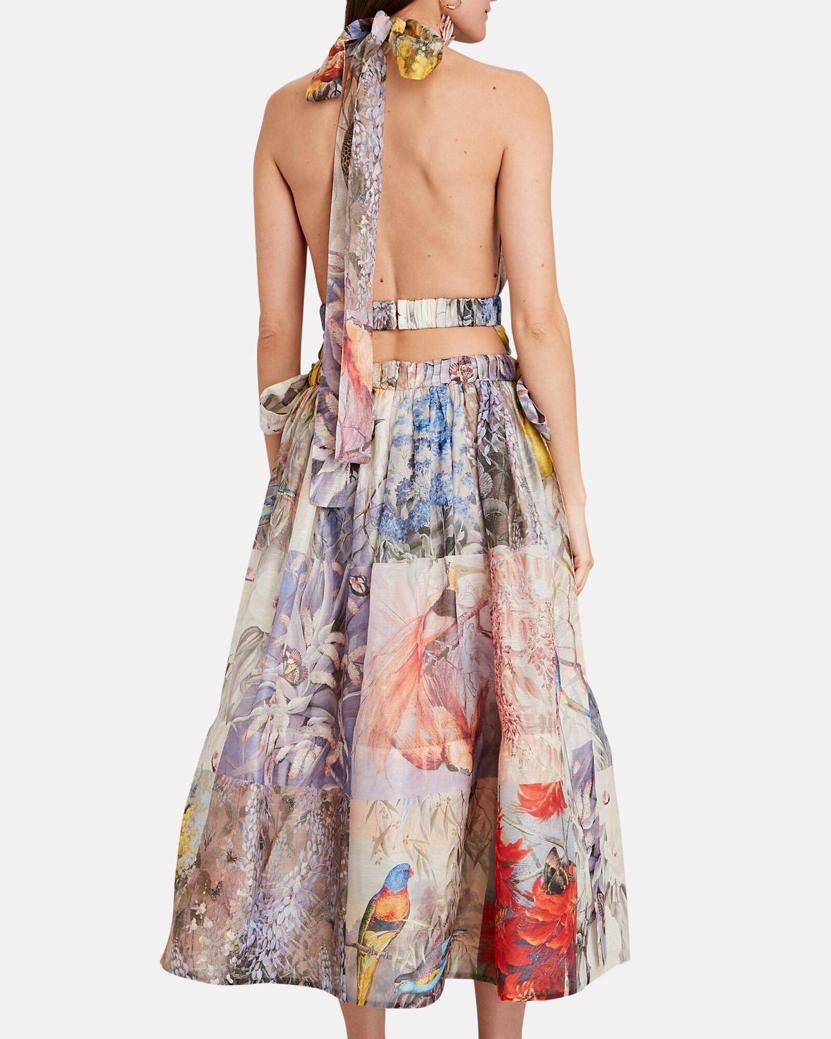 Zimmerman Botanica Halter Gown Floral Size 1 photo 2