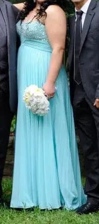 Allure Strapless Formal Dress photo 5