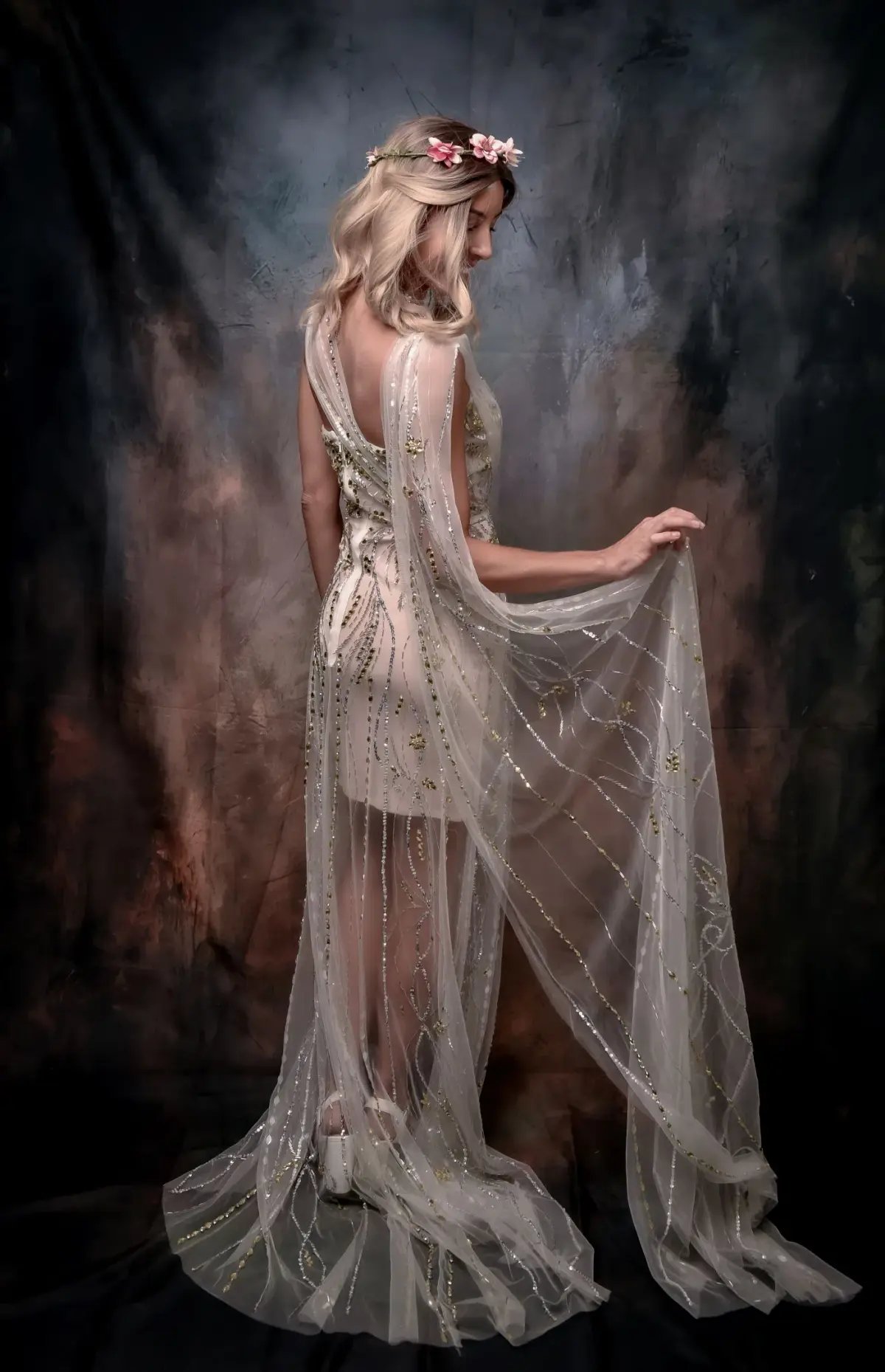 Alamour The Label Maxi Dress White Size 8 photo 9