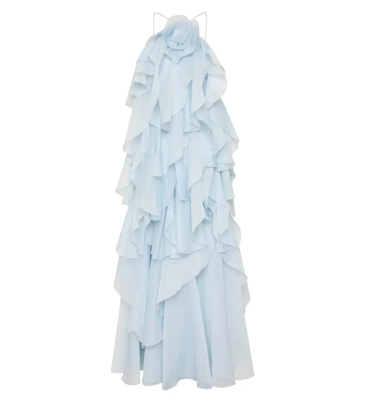 Aje Pandorea Layered Maxi Dress in Silver Blue Size XS / AU 6 photo 7