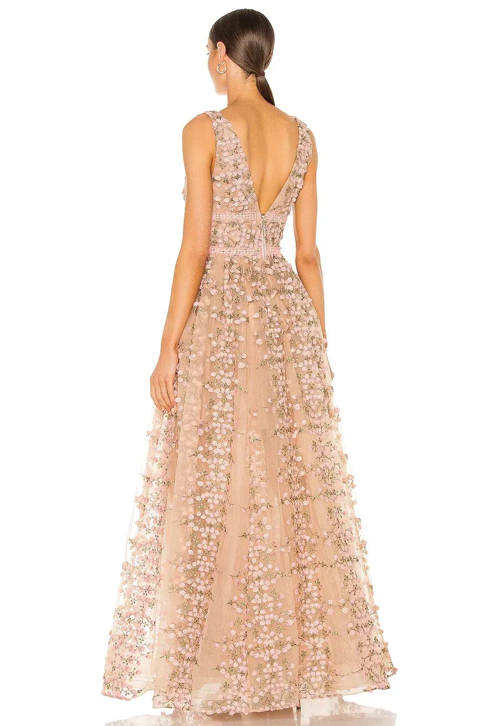 Bronx and Banco Megan Maxi Dress Rose Size 10 photo 3