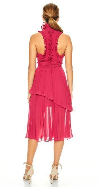 Talulah Jodi Dress Dark Pink Size 10 photo 2