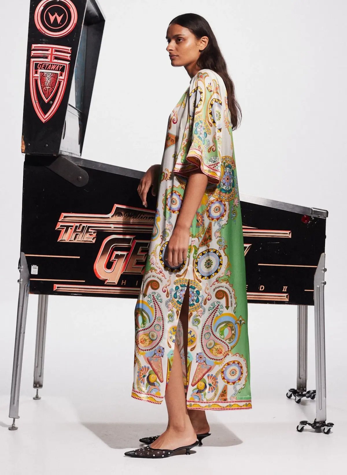 Alemais Pinball Midi Dress Multi Size 16 photo 4