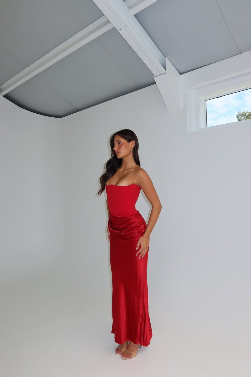 House of CB Persephone Gown Red photo 3