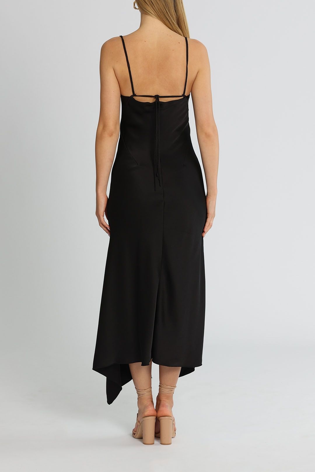 Acacia Square Neck Dress - Black photo 3