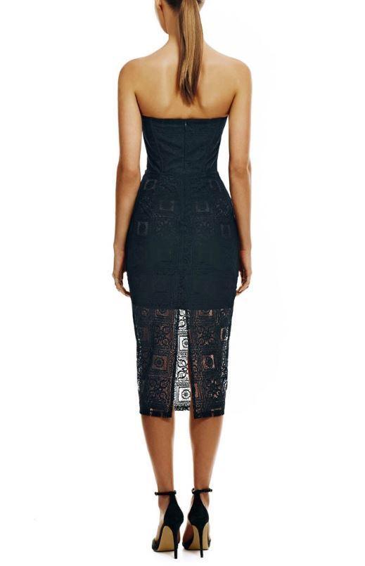 MISHA Priscilla Dress Black Size 6/XS photo 2