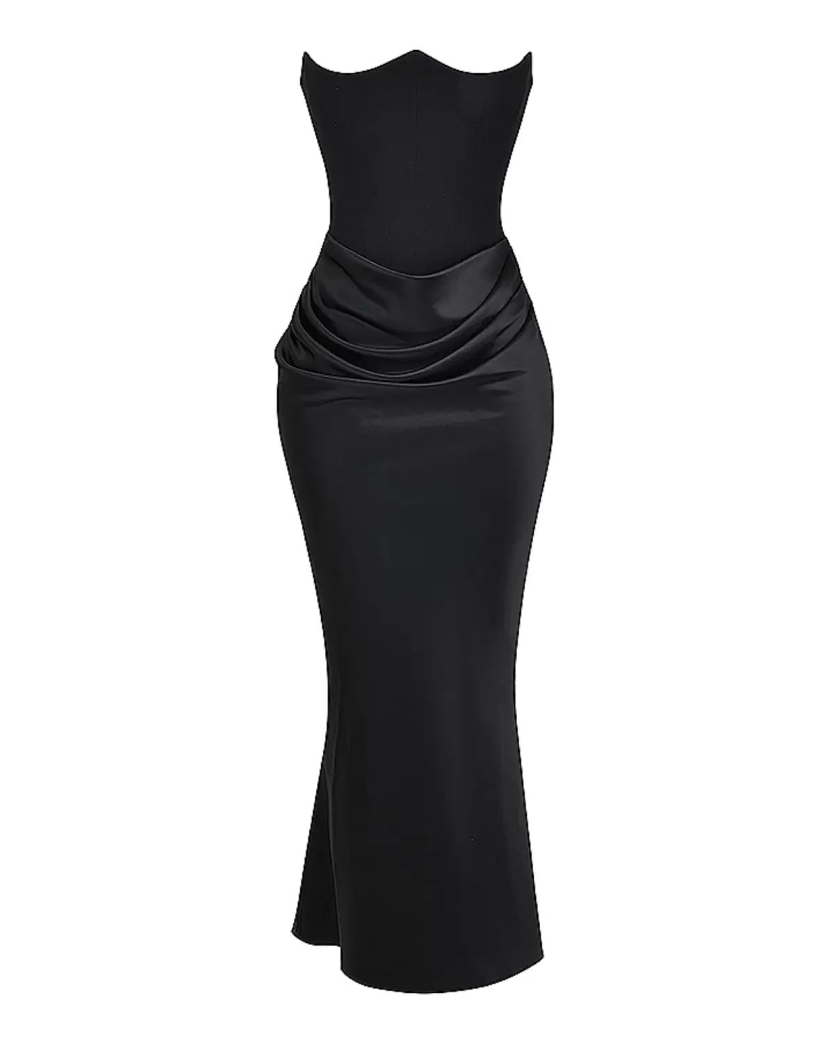 House of CB Persephone Strapless Corset Dress Black Size Small / AU 8 photo 4
