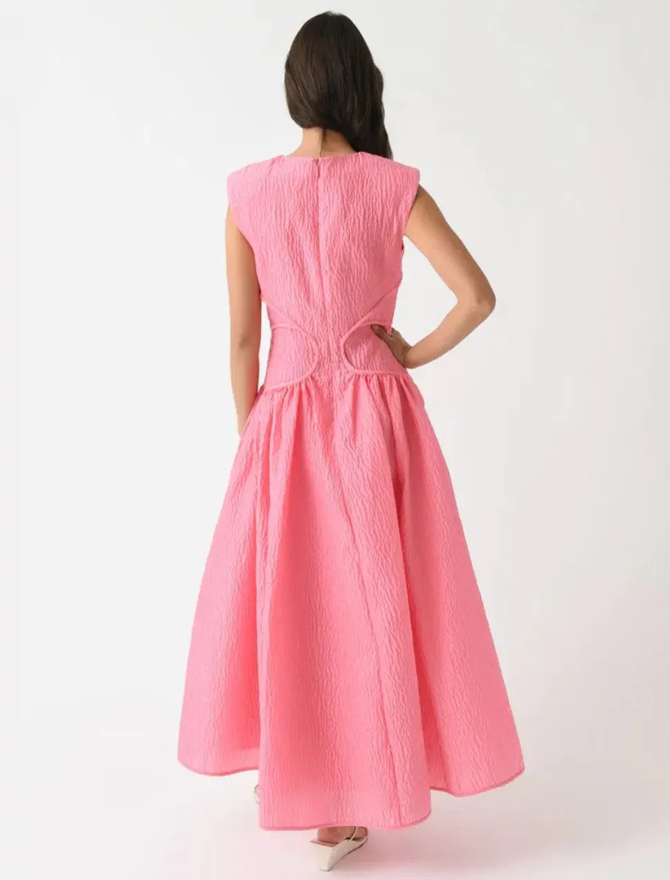 Rachel Gilbert Celia Dress Pink Size 4 / AU 14 photo 4