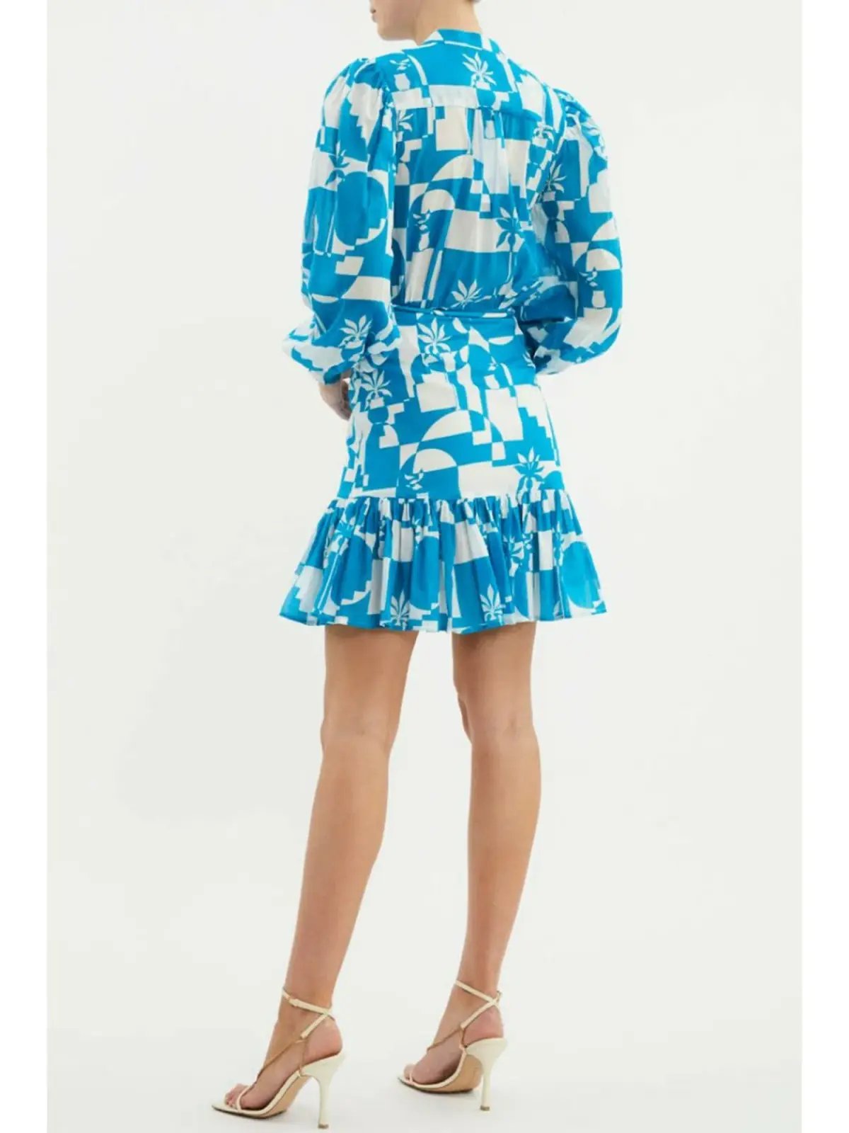 Rebecca Vallance Ibiza Mini Dress Print Size AU 8 photo 4