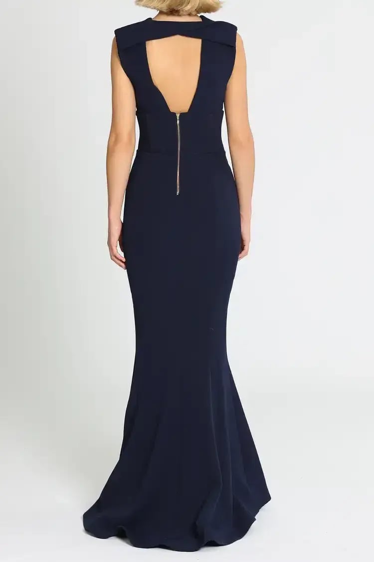 Rebecca Vallance Mimosa Gown in Blue Size 14 photo 3