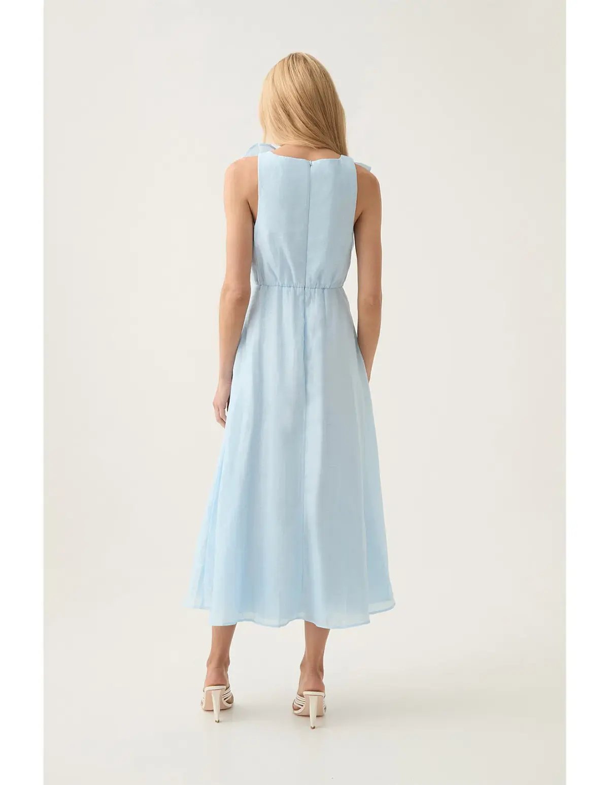 Aje Genesis Midi Dress Sea Breeze Size AU 8 photo 5