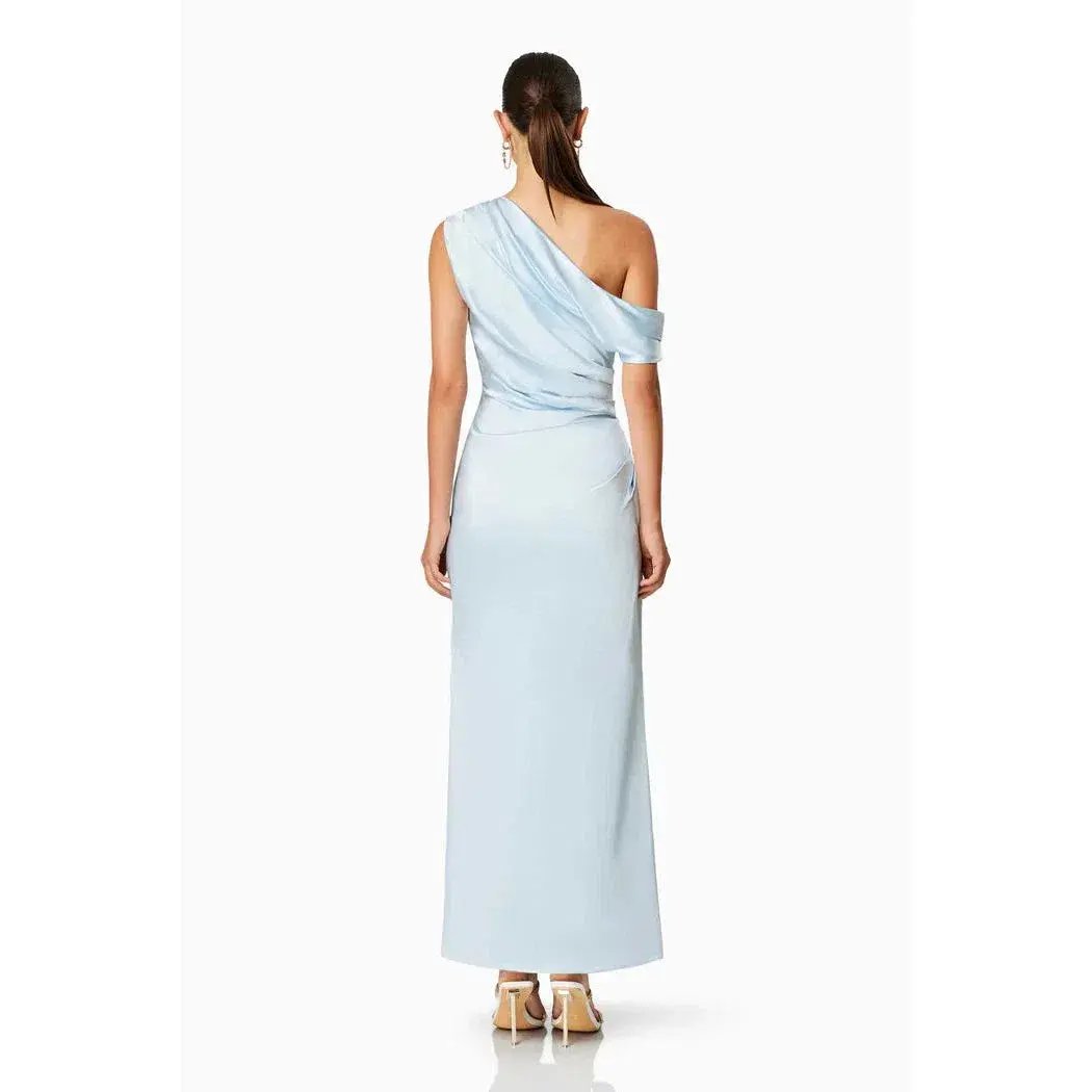 Elliatt Retreat Midi Dress Light Blue Size XXL / AU 16 photo 3