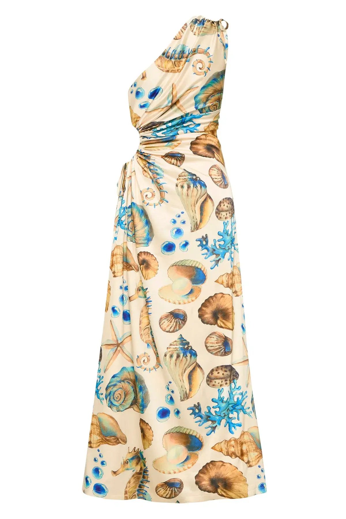 Sonya Moda Nour Seashell Maxi Dress Print Size 10 photo 5