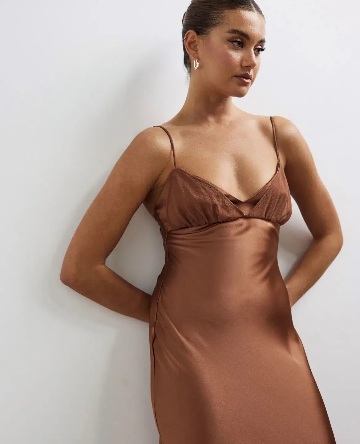 Lover Bronte Maxi Slip Dress Tortoise Size AU 18 photo 2
