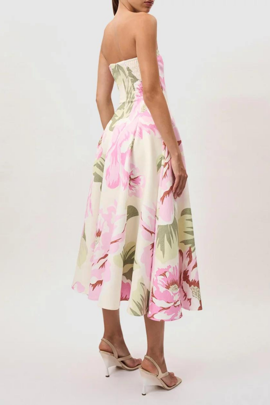 By Johnny Carrie Strapless Dress  - Pink photo 3