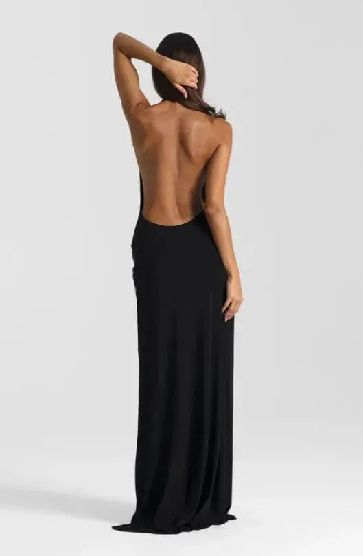 Natalie Rolt Winona Gown in Black Size 8 (S) photo 2