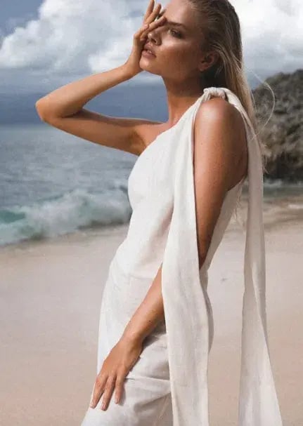 Winona Infinity Maxi Dress White Size 4 photo 4