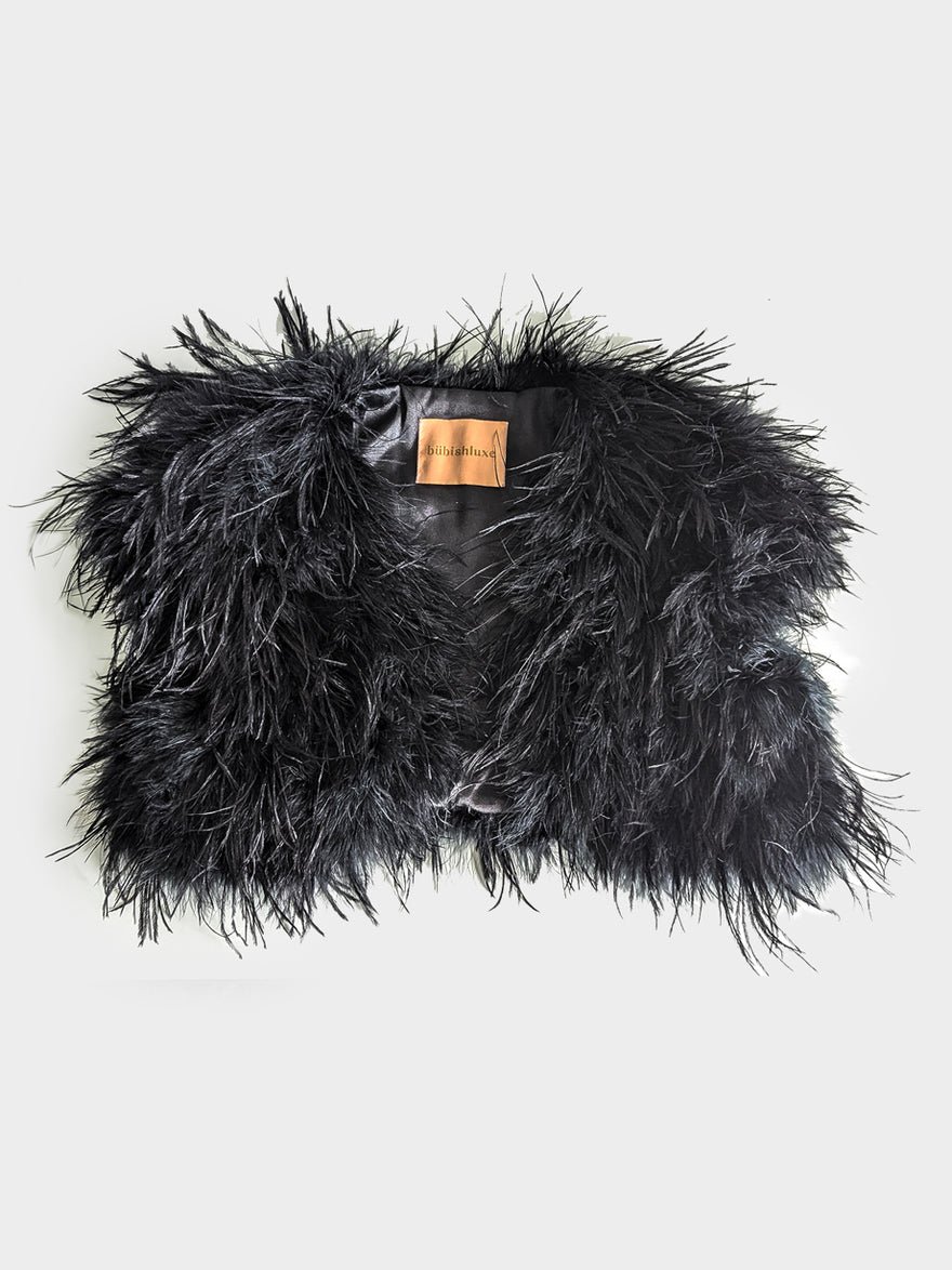 Bubish Luxe Berlin feathered Bolero photo 4