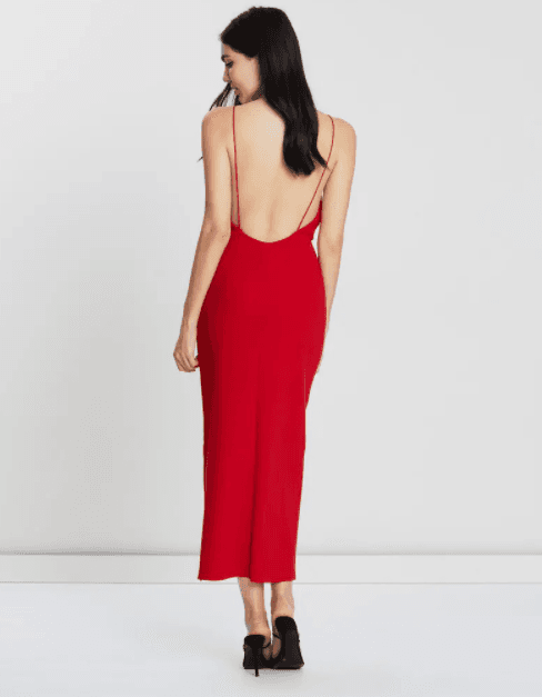 Bec & Bridge C'est Magnifique Dress Red Size 8 photo 3