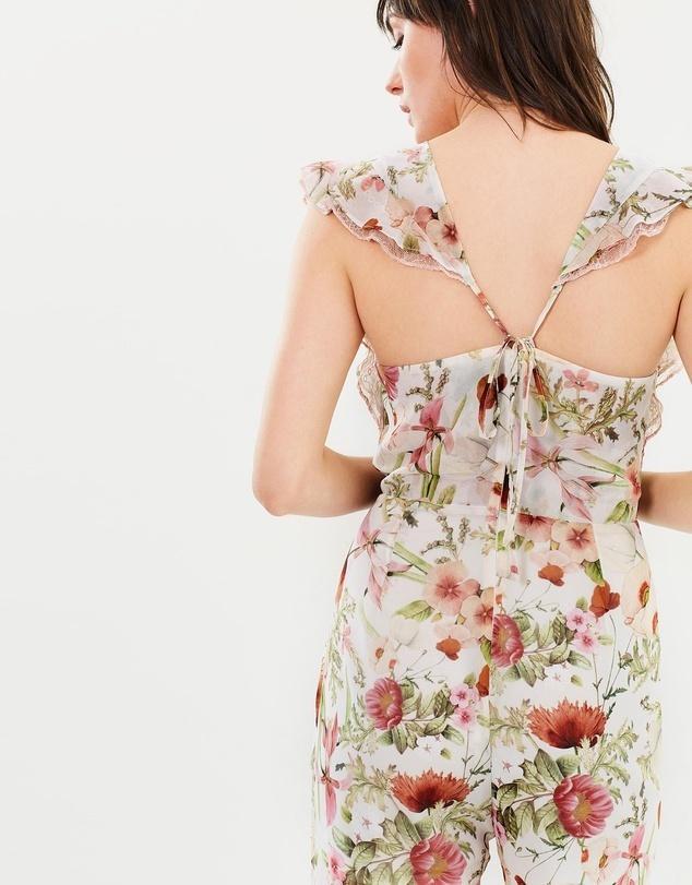 We Are Kindred Field Bouquet Jumpsuit Size 12 photo 3