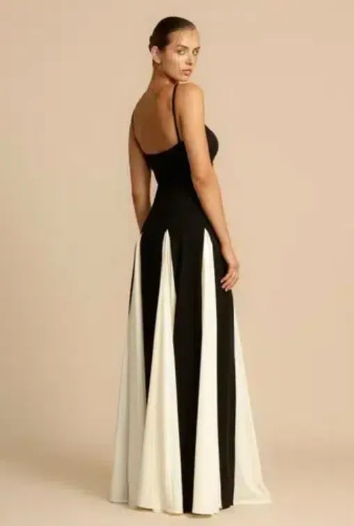 Arcina Ori Paloma Dress Black/White Size 12 photo 4