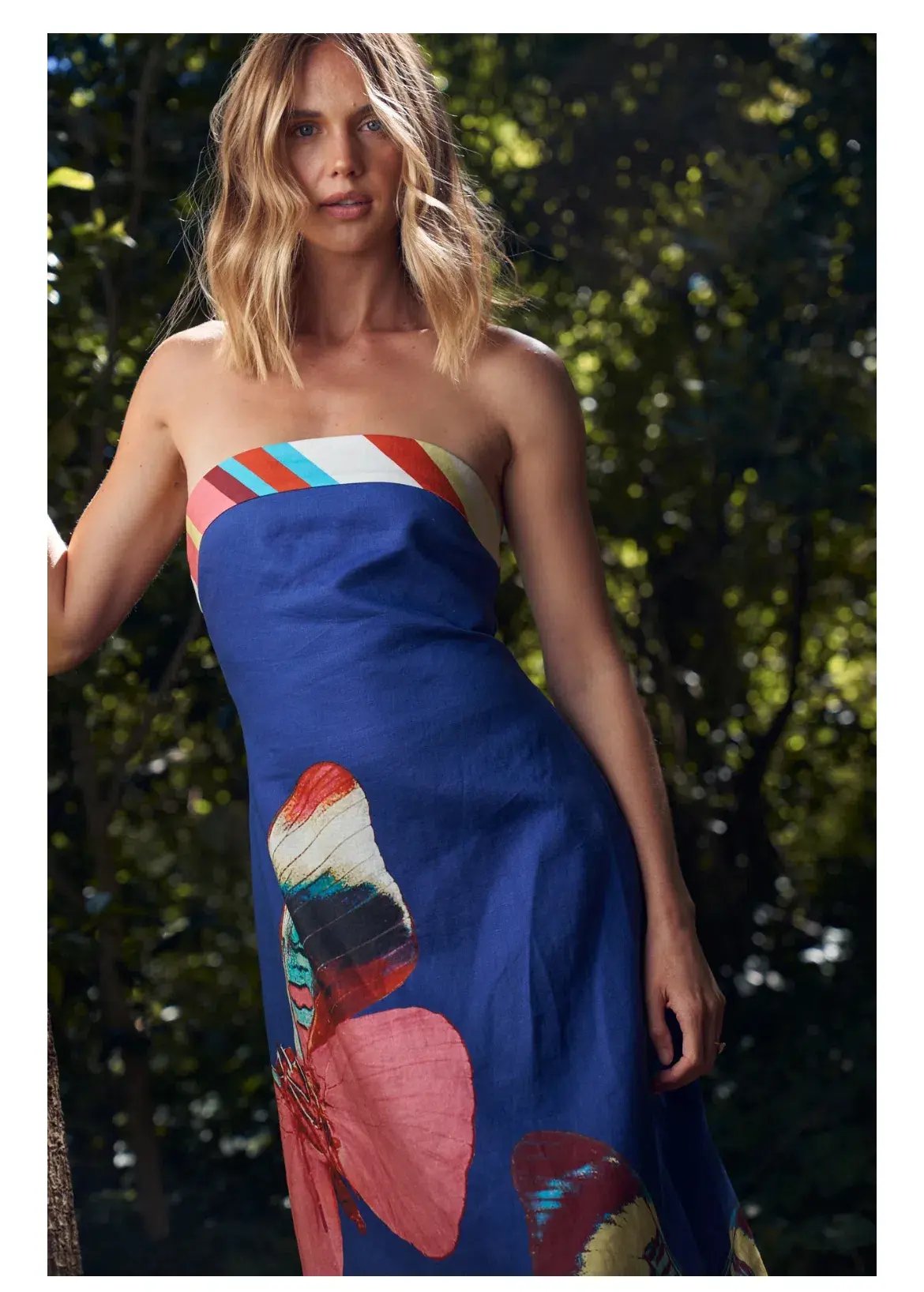 Aston Studio MAEVE DRESS IN NEELAM PAPILLON photo 3