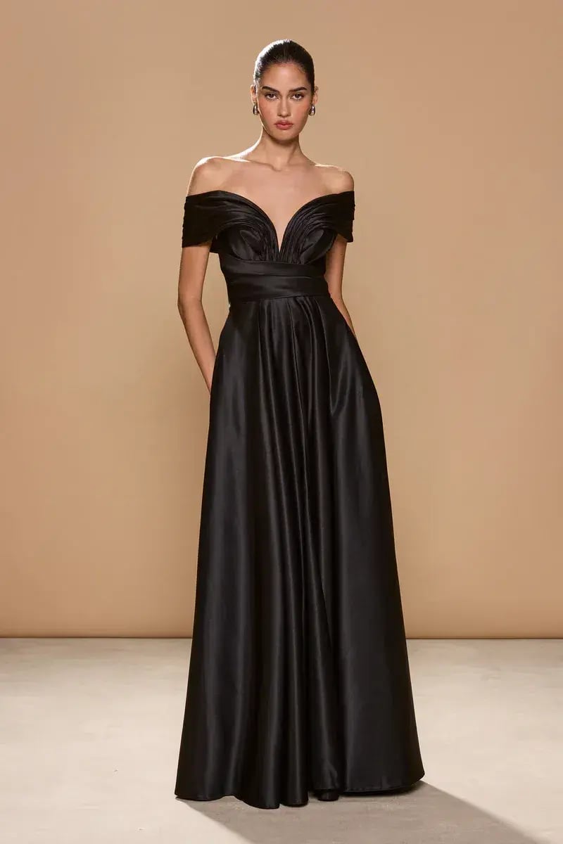 Sonya Moda Elara Gown Black Size S/AU 8 photo 2