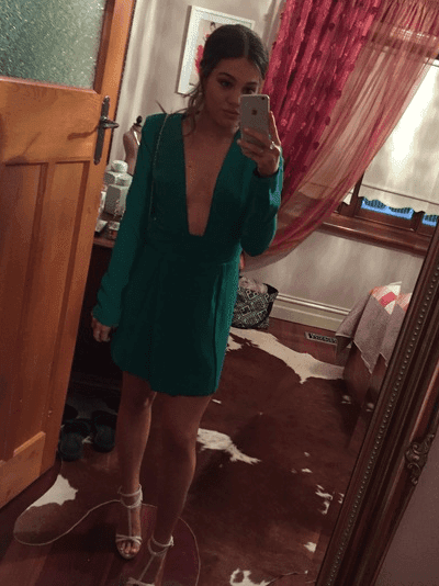 Chrissy Teigen Josiah Mini Green Size 8 photo 3